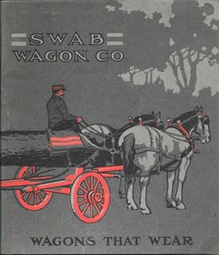 ca. 1910 Swab Wagon Co. catalog truck