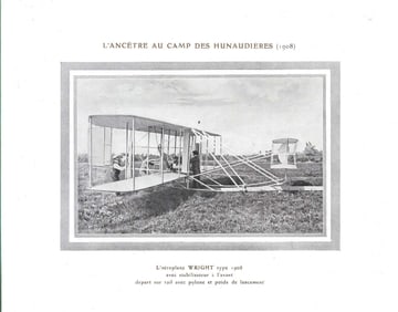 1910 aviation Wright brothers Astra type L catalog rare