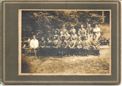 antique cabinet photo possibly of a cult
