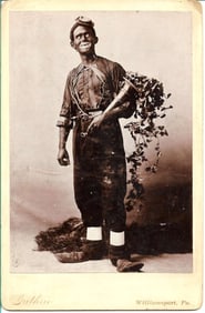 antique Blackface photograph non-PC