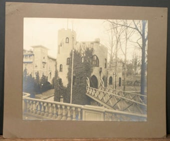 antique cabinet photograph unusual house