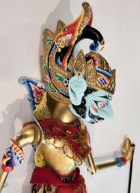 vintage Wayang Golek Indonesian puppet doll