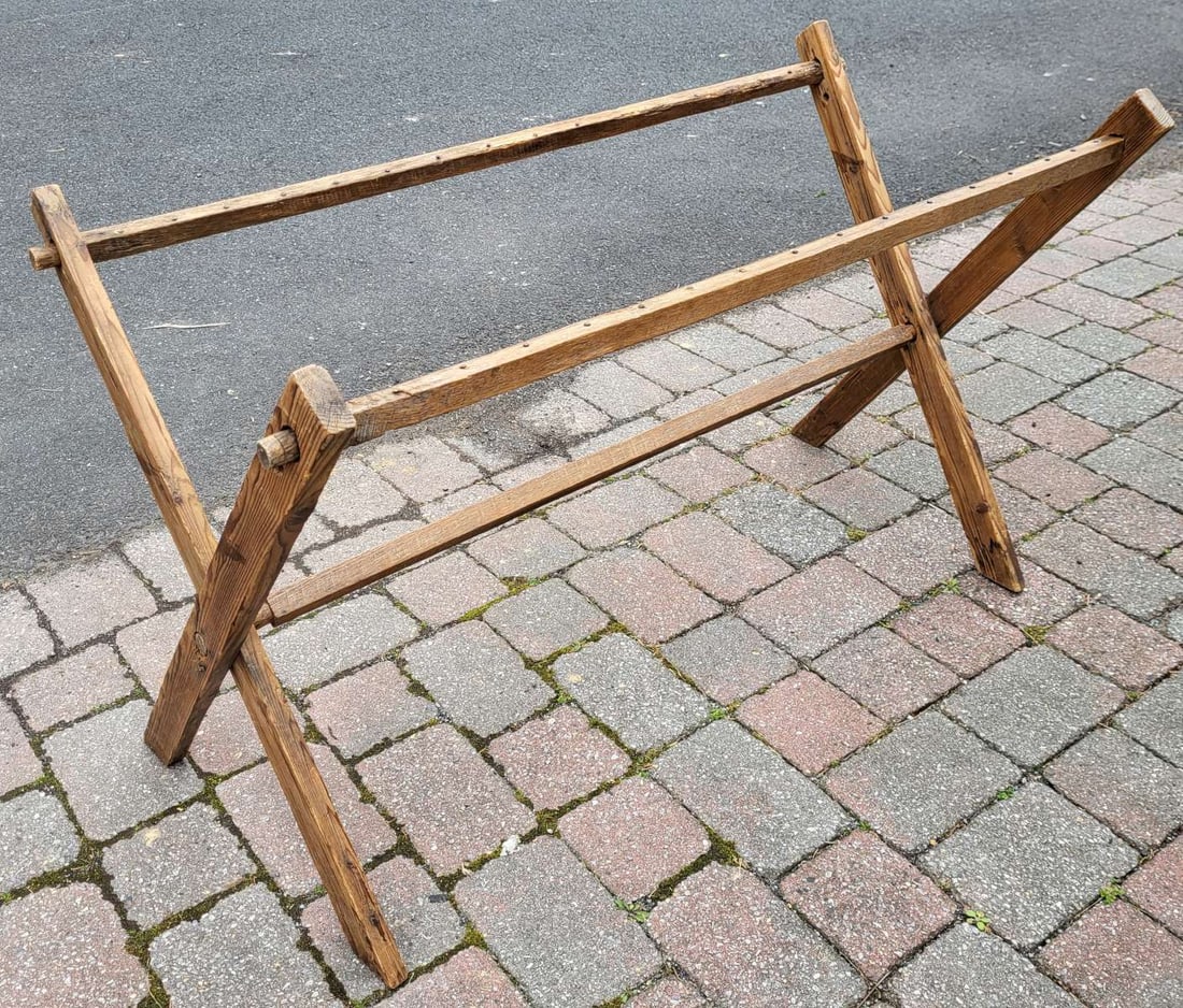 antique Primitive drying rack (1 of 8)