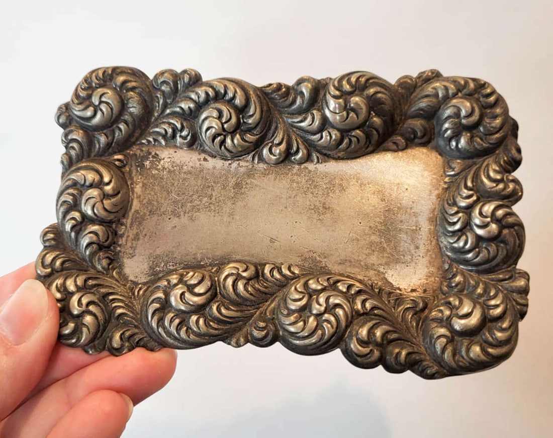 antique Rogers silverplated dish (1 of 4)