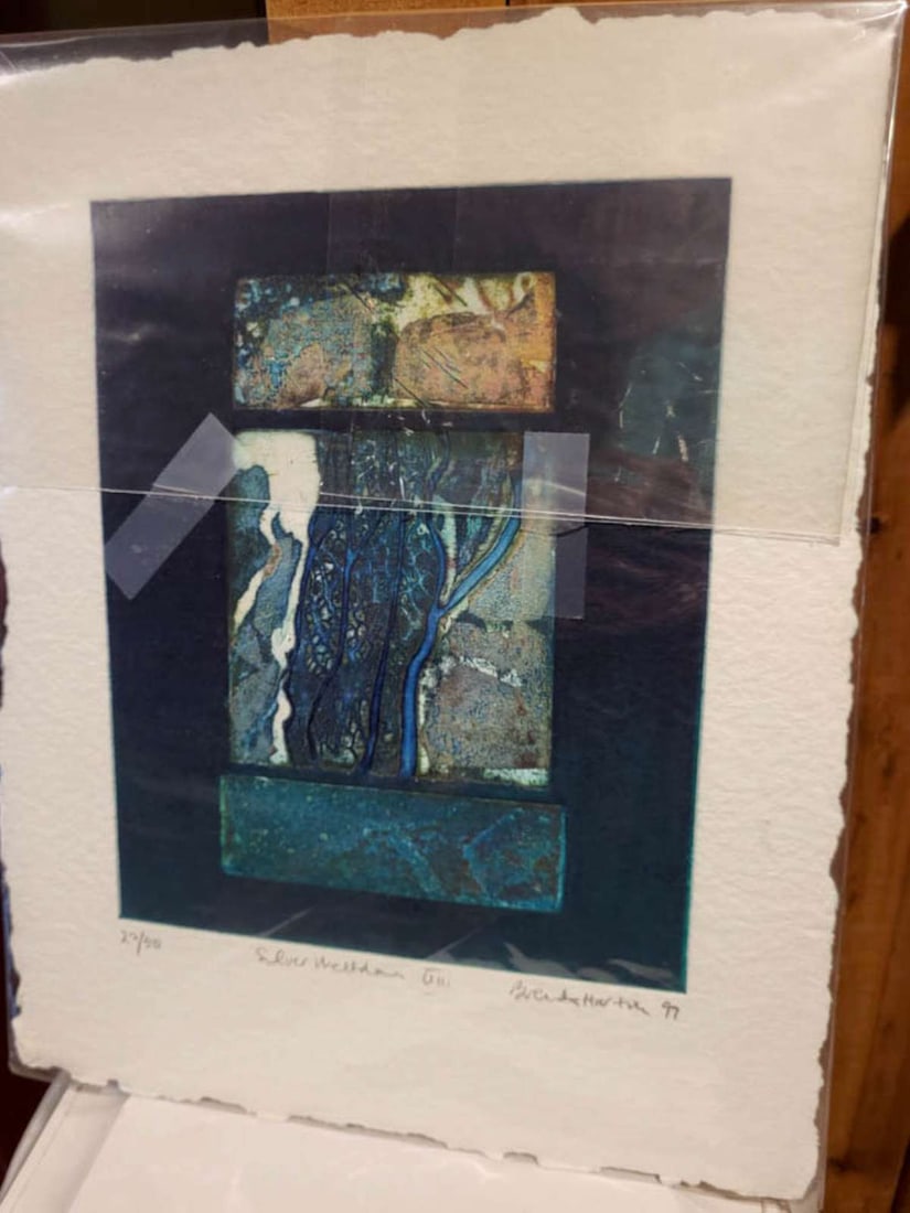 vintage fiber artwork by Brenda Hartill (1 of 8)