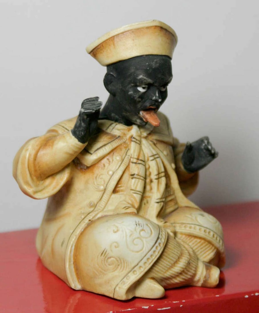 antique Black Americana nodder figure (1 of 10)