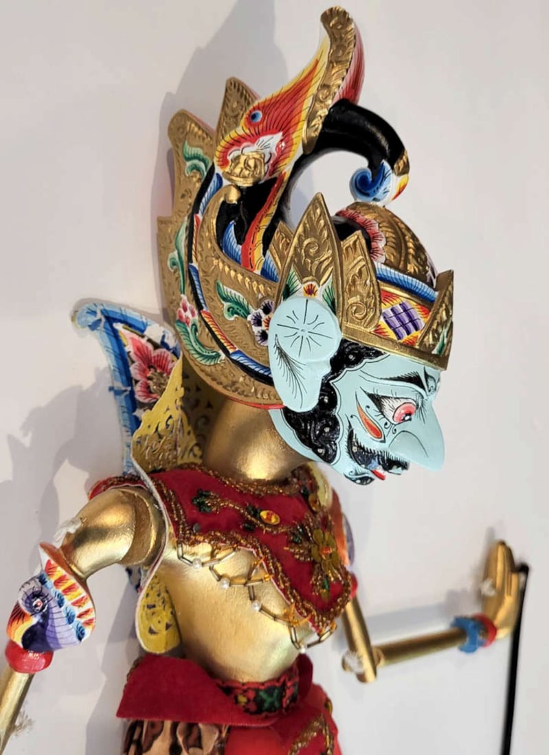 vintage Wayang Golek Indonesian puppet doll (1 of 5)