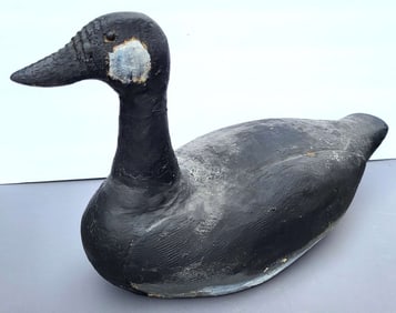 vintage carved wooden bird sculpture