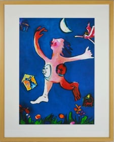 vintage Expressionism style framed print
