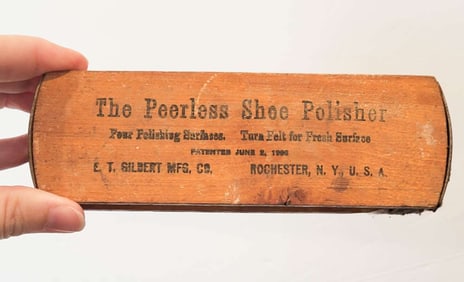 The Peerless Shoe Polisher brush