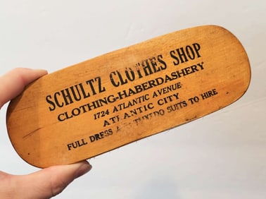 Schultz Company advertisement brush