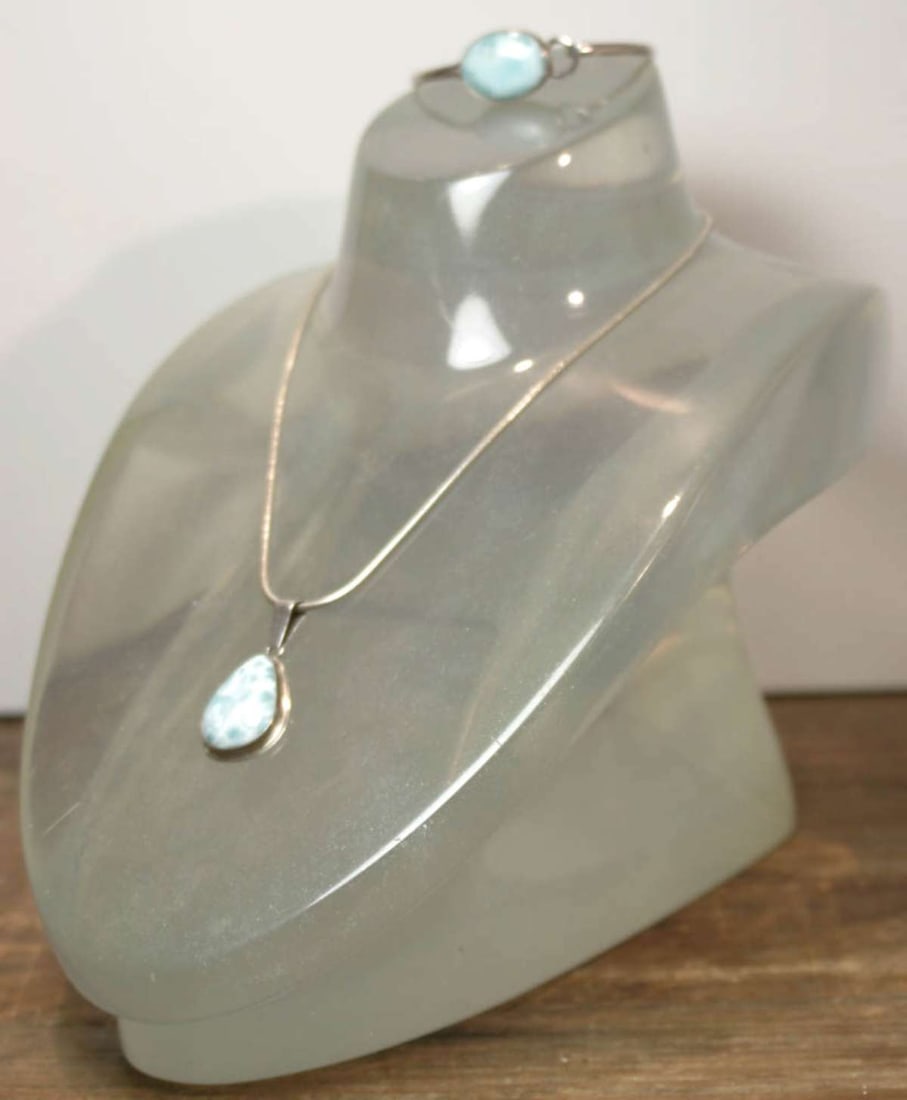 vintage estate jewelry: Larimar suite (1 of 12)