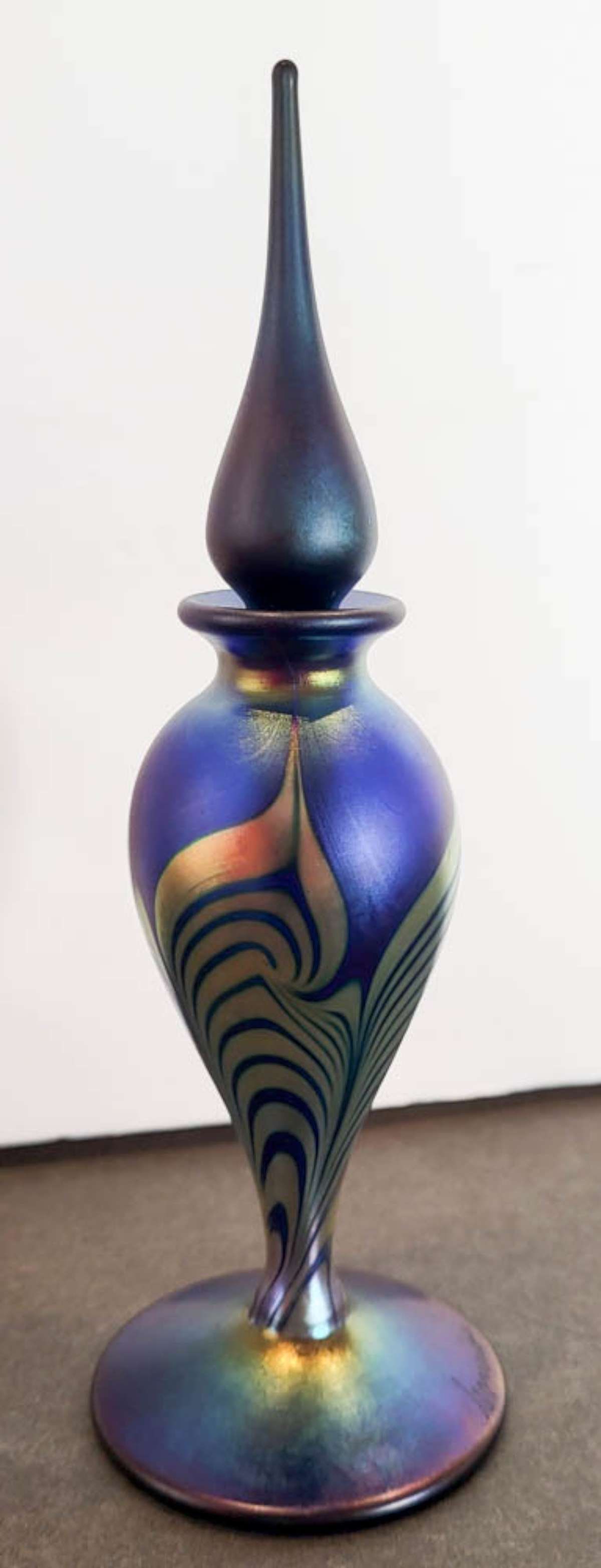 vintage Art glass designer perfume bottle (1 of 9)