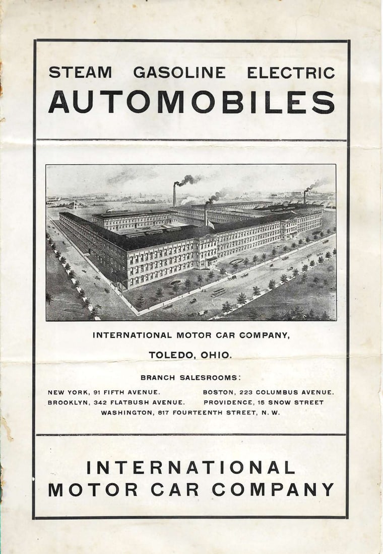 1901 antique automobile brochure (1 of 6)