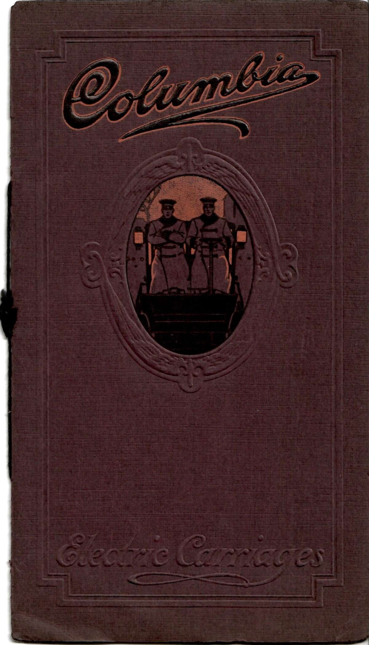 c.1905 Columbia electric automobile catalog (1 of 7)