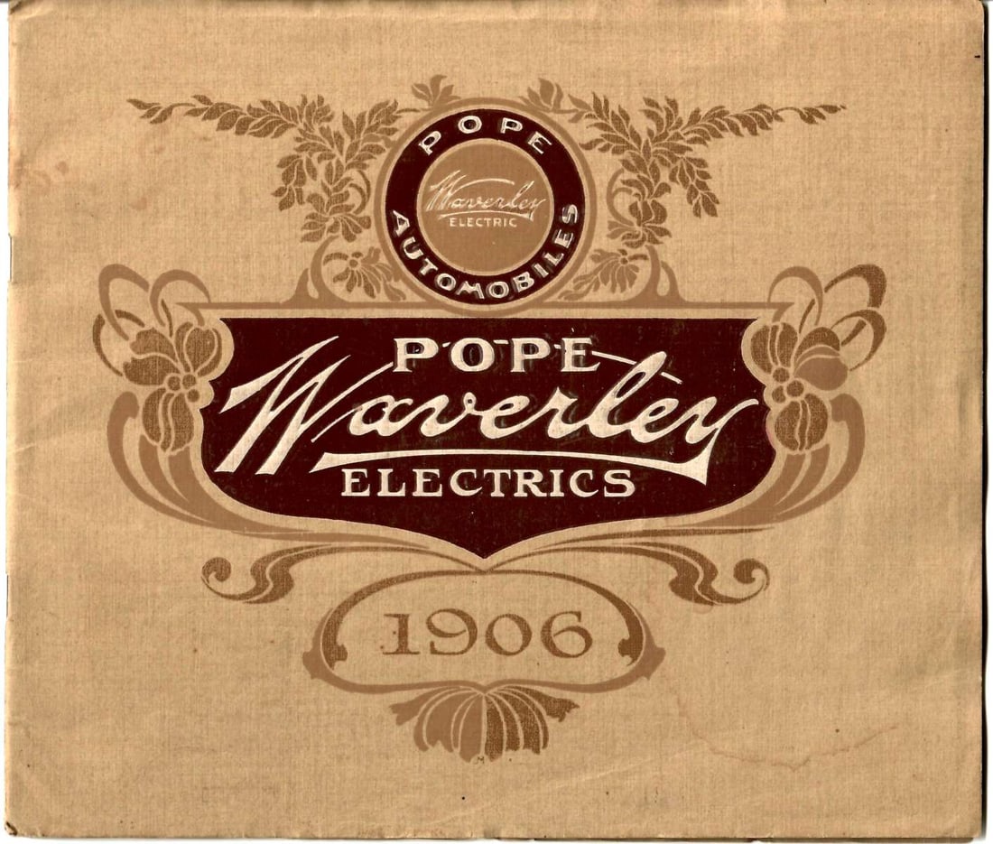 1906 Pope Waverly electric automobile catalog (1 of 10)