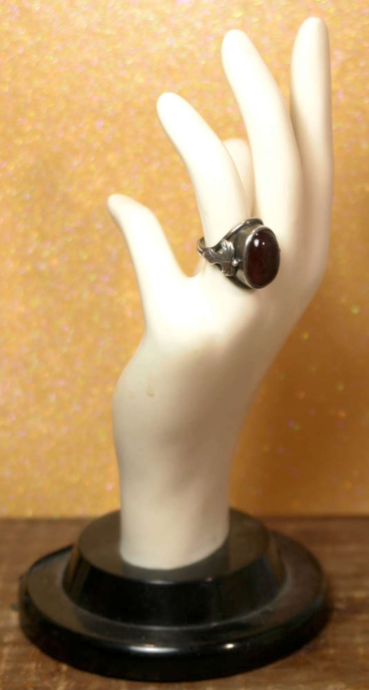 vintage estate jewelry: silver chunky ring (1 of 7)