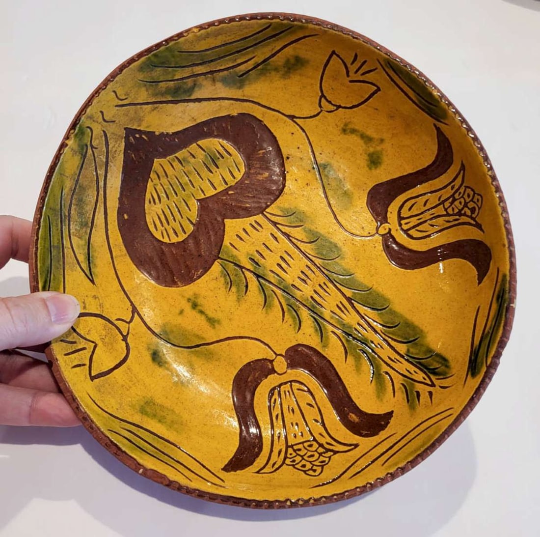 vintage Lester Breininger pottery bowl (1 of 6)