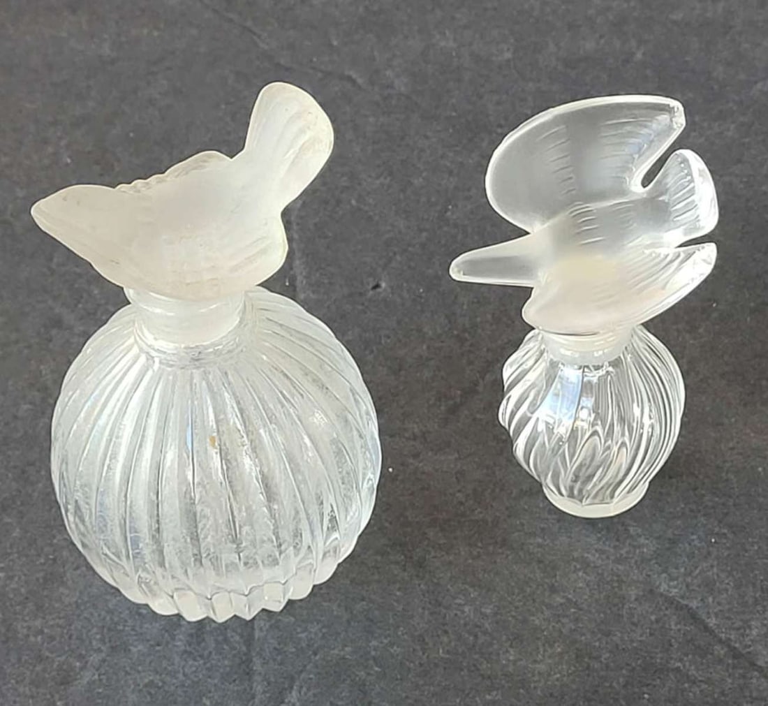 vintage perfume bottles, 1 by Lalique (1 of 12)