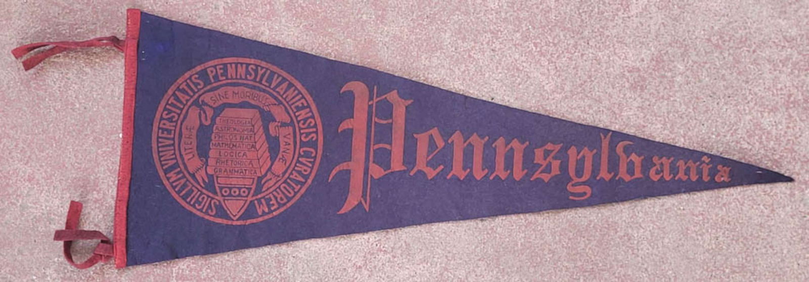 vintage Pennsylvania University pennant (1 of 6)