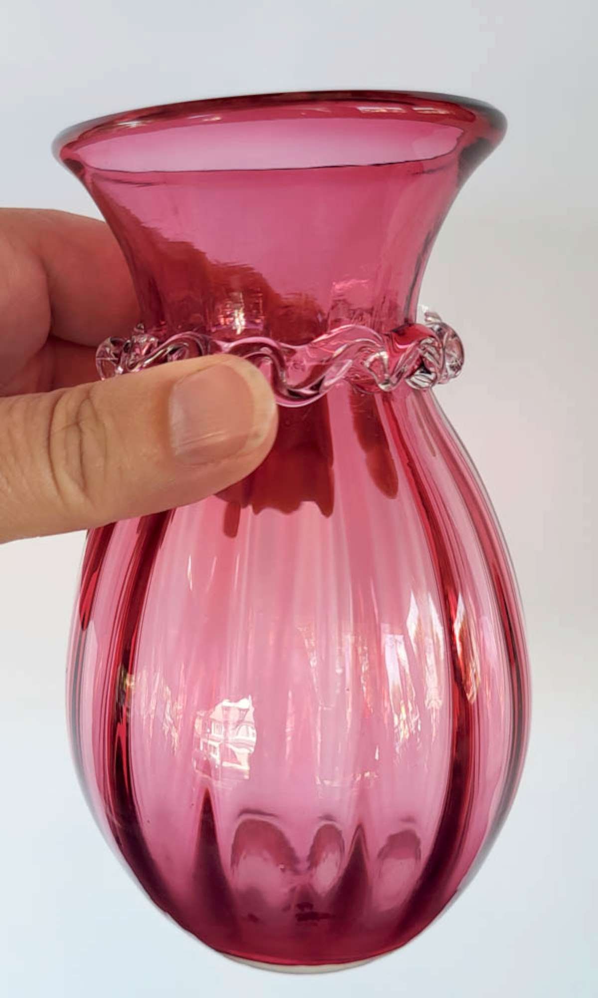 antique miniature cranberry glassware (1 of 5)