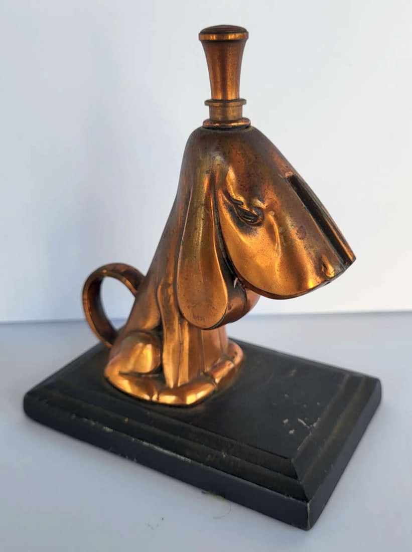 antique bronze tobacciana piece by Ronson (1 of 9)