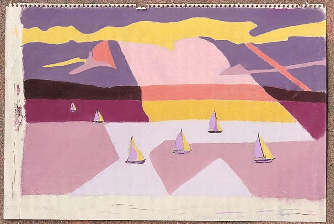 original vintage drawing of ships (1 of 7)