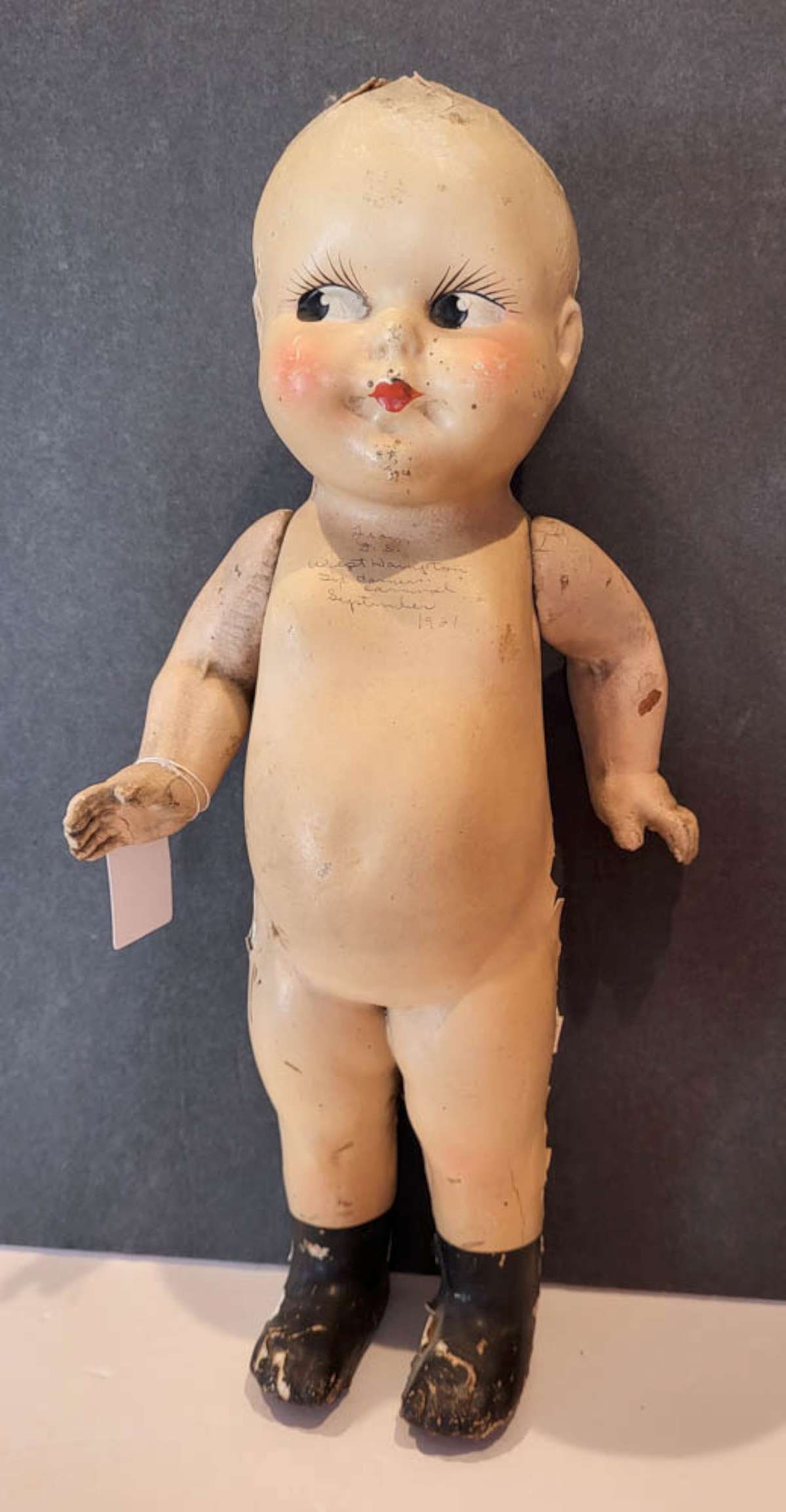 antique composition Googly eye doll (1 of 11)