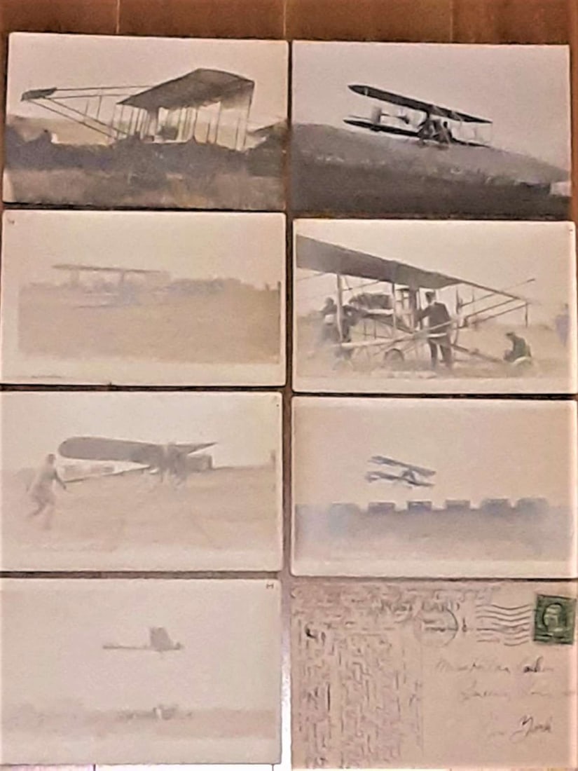 1911 aviation meet San Francisco rppcs with text (1 of 15)