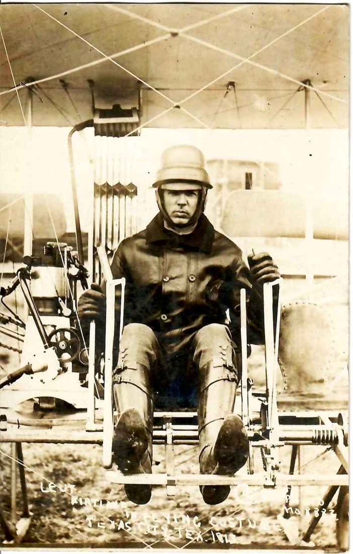 1913 aviation commander 1st Aero Squadron Texas Wright (1 of 5)