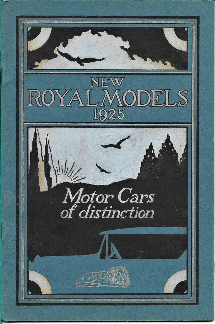 sample automobile ephemera catalog 1925 rare (1 of 8)