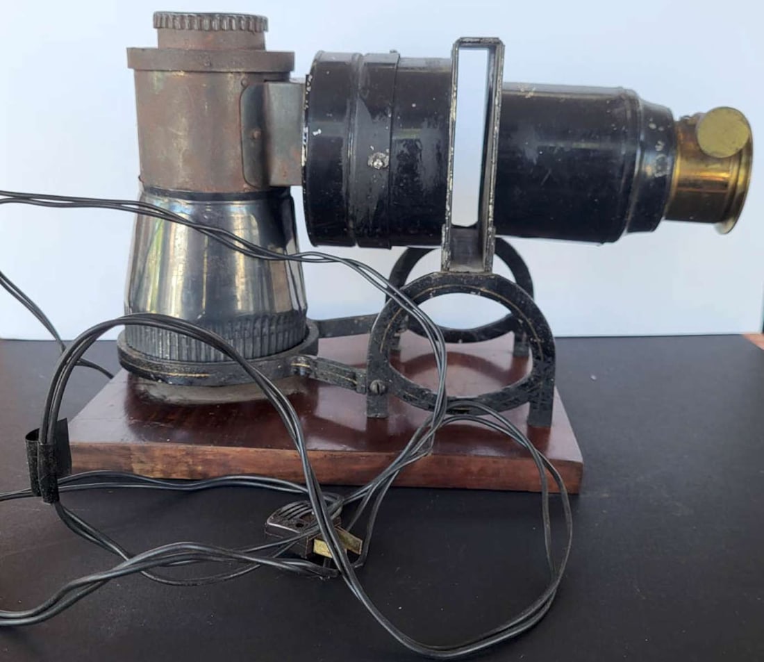 antique Magic Lantern slide projector (1 of 11)