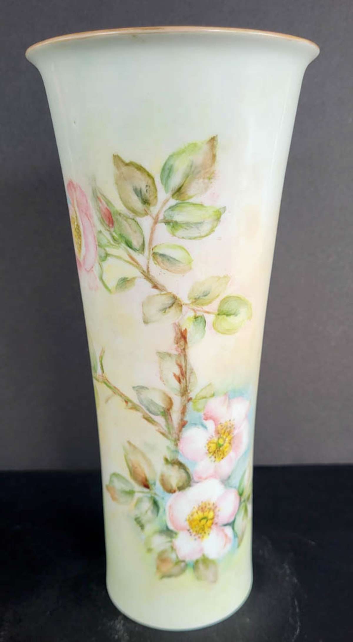 vintage West German porcelain vase (1 of 9)