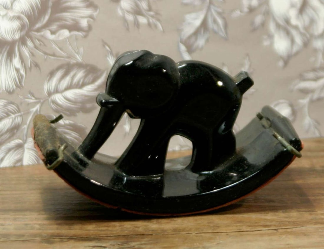 vintage Art Deco elephant desk item (1 of 7)