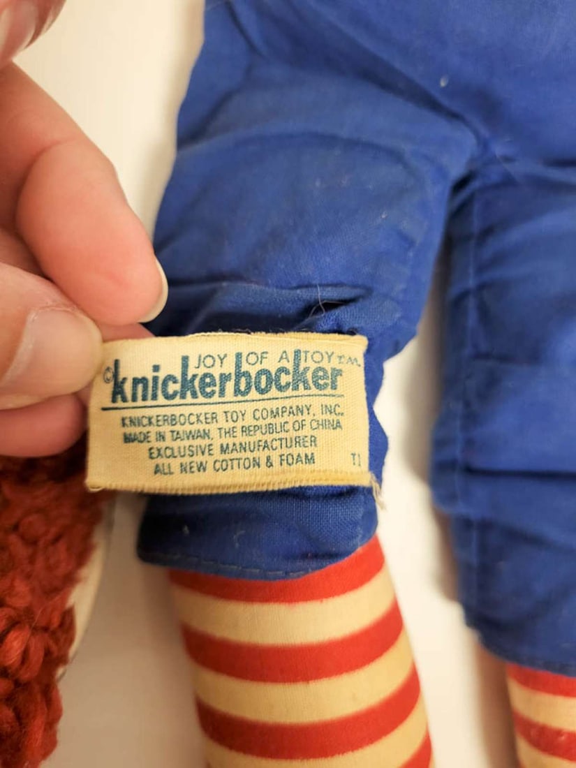 vintage cloth Raggedy Ann and Andy dolls - 11