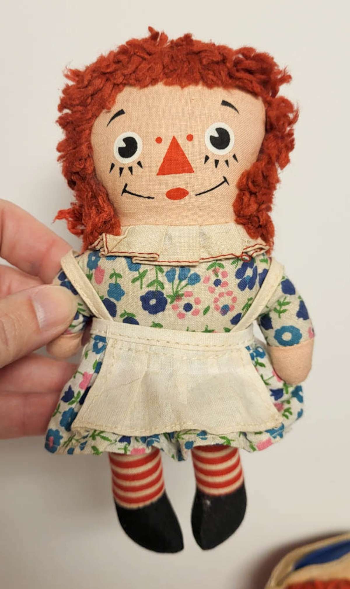 vintage cloth Raggedy Ann and Andy dolls - 5
