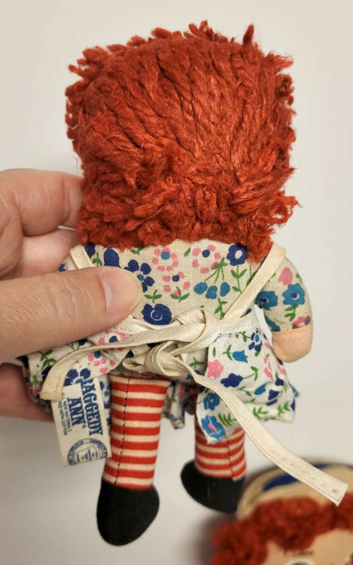 vintage cloth Raggedy Ann and Andy dolls - 6