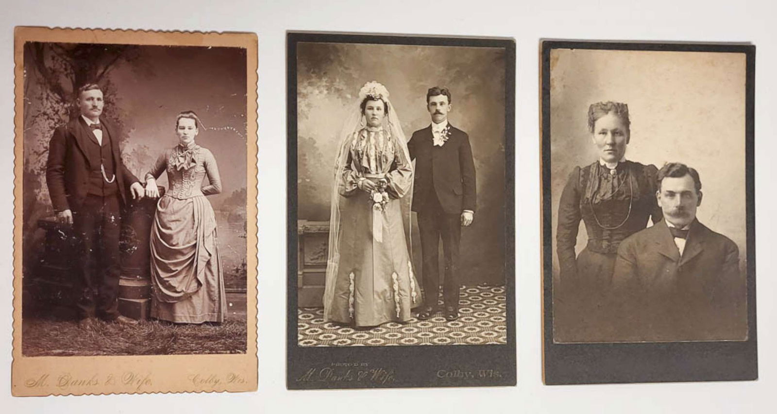 vintage portrait photographs featuring marriage (1 of 12)