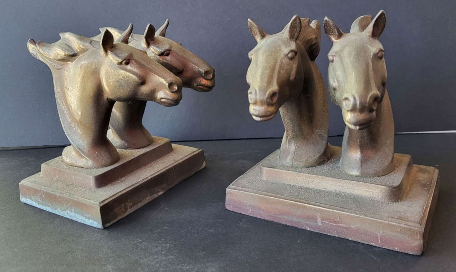 vintage Art Deco Frankart bookends (1 of 9)