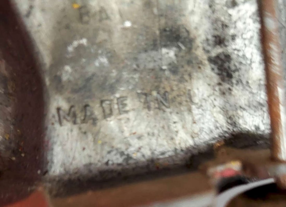 vintage Barclay red toy car - 5