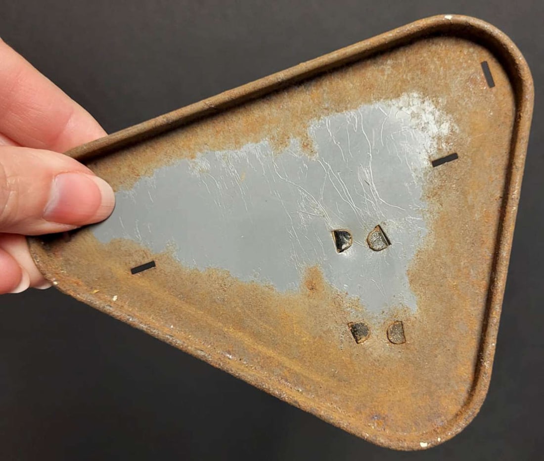 RARE vintage Ranger Steel player tin toy part - 8