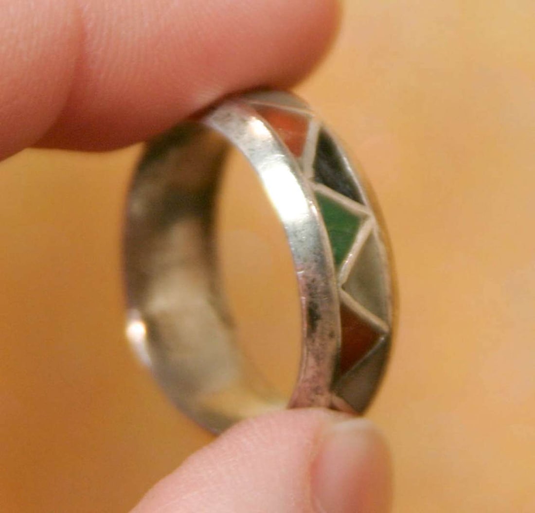vintage estate jewelry: Native American ring (1 of 8)