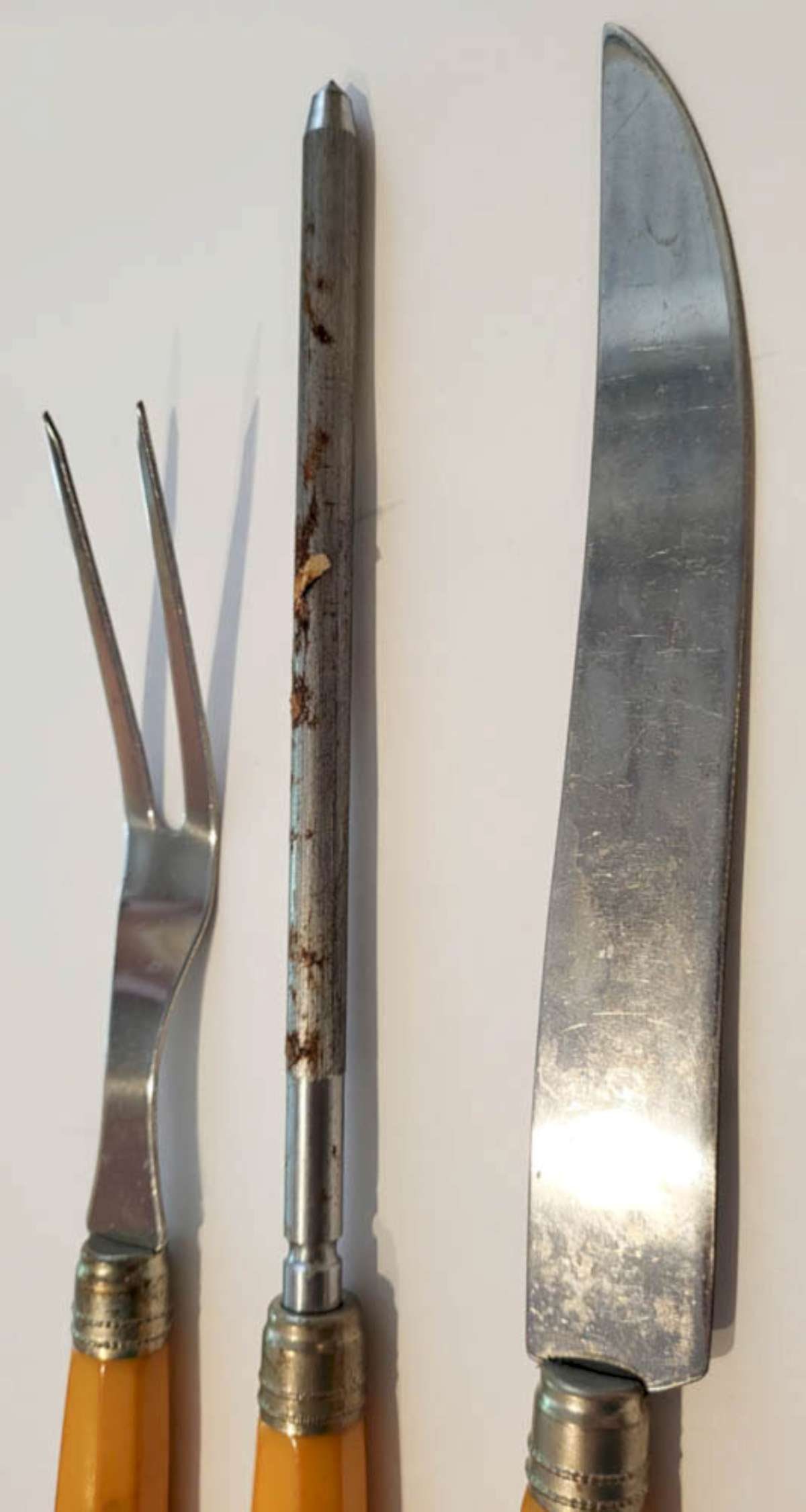 vintage Bakelite handled serving set - 2