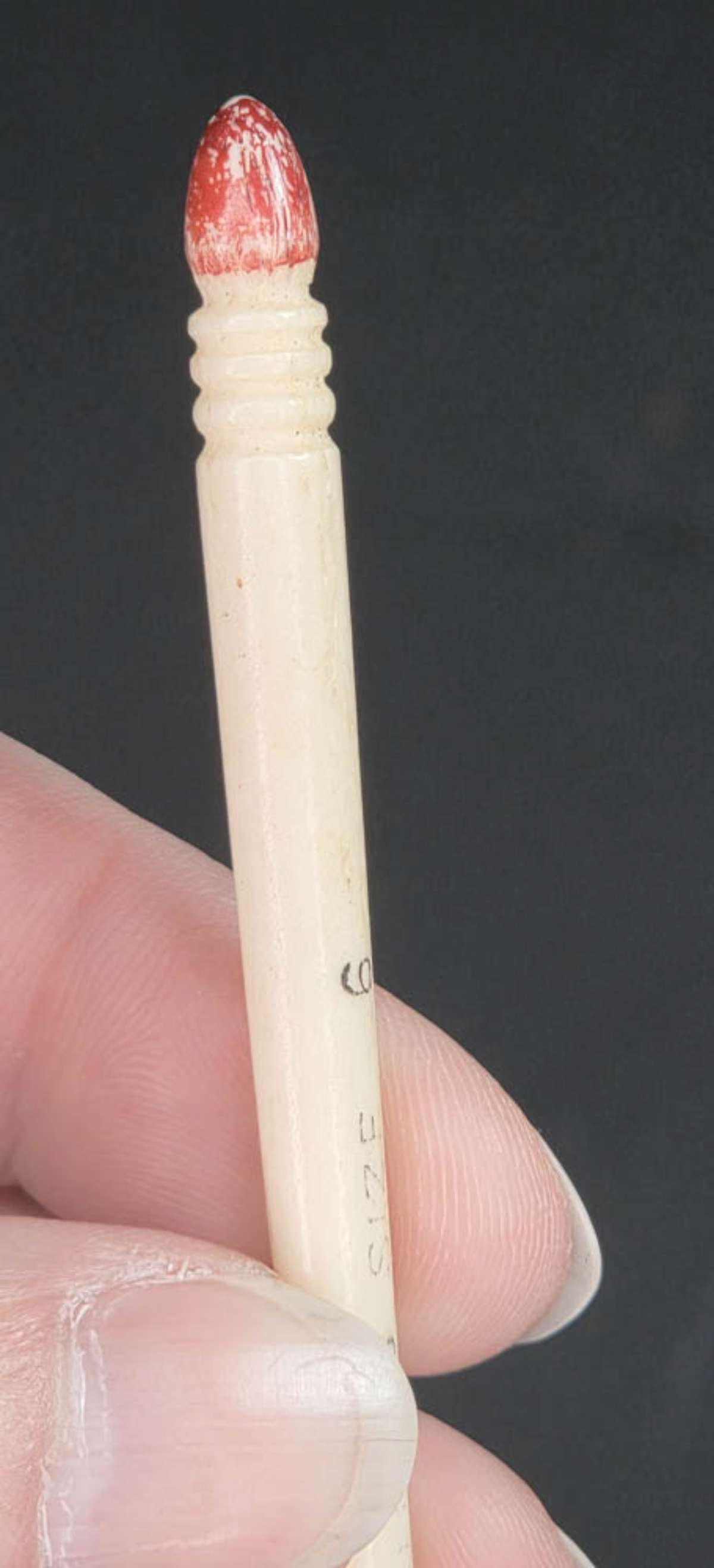 antique bone sewing implement tools - 5