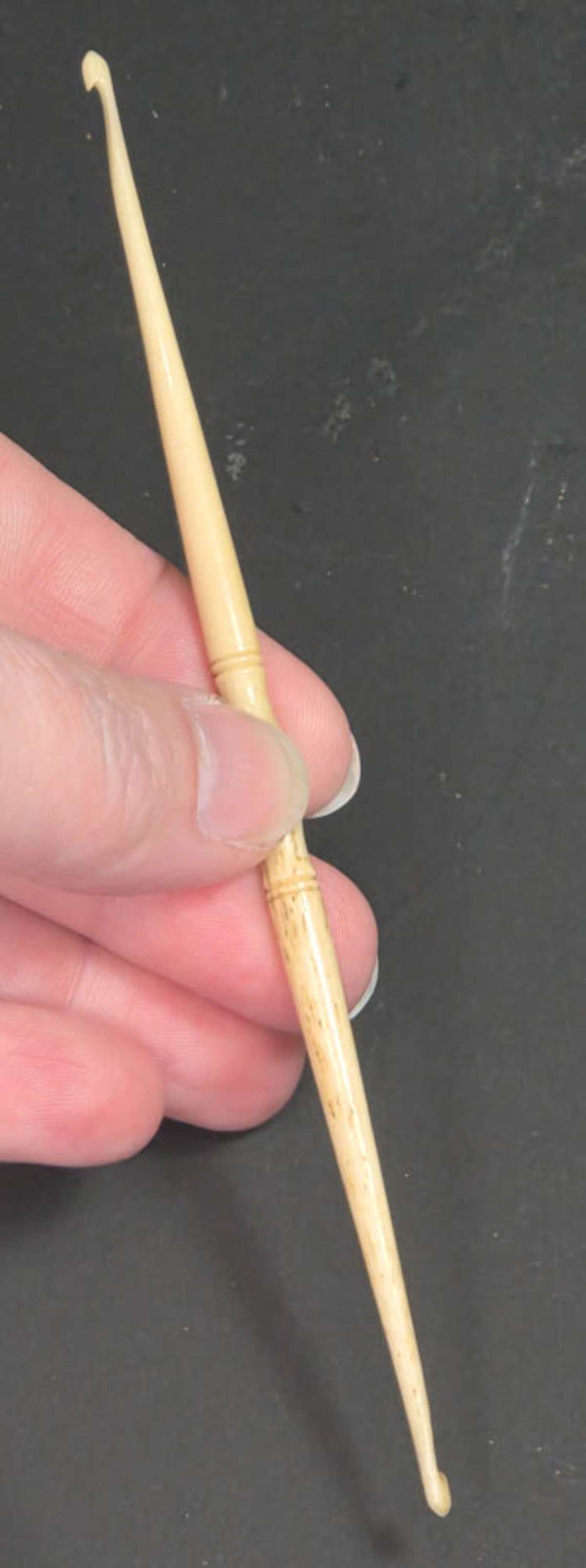 antique bone sewing implement tools - 3