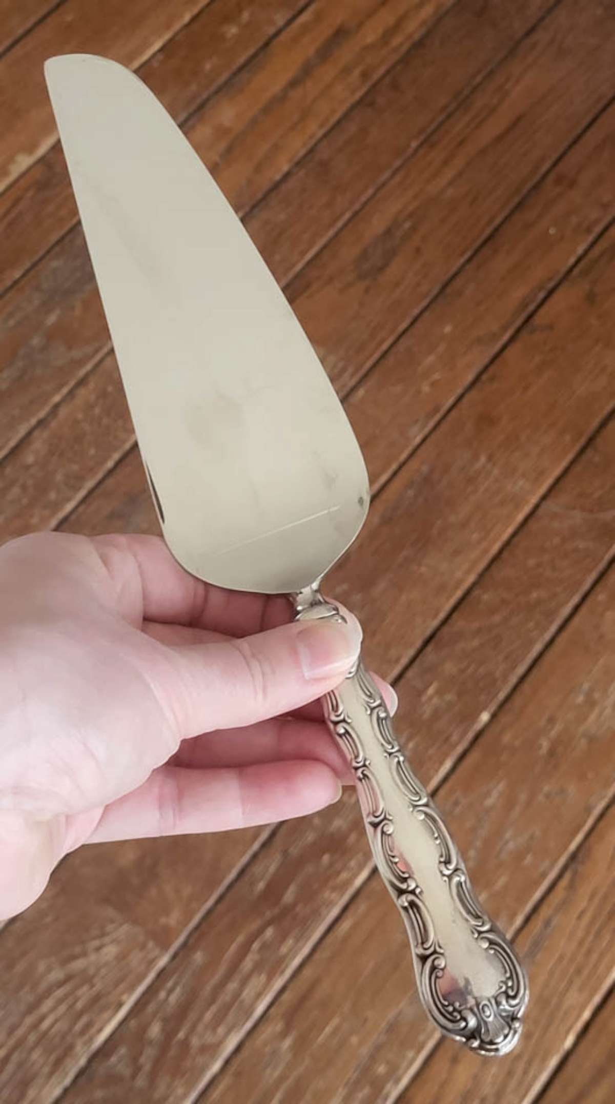 Sterling silver Gorham flatware - cake knife - 2