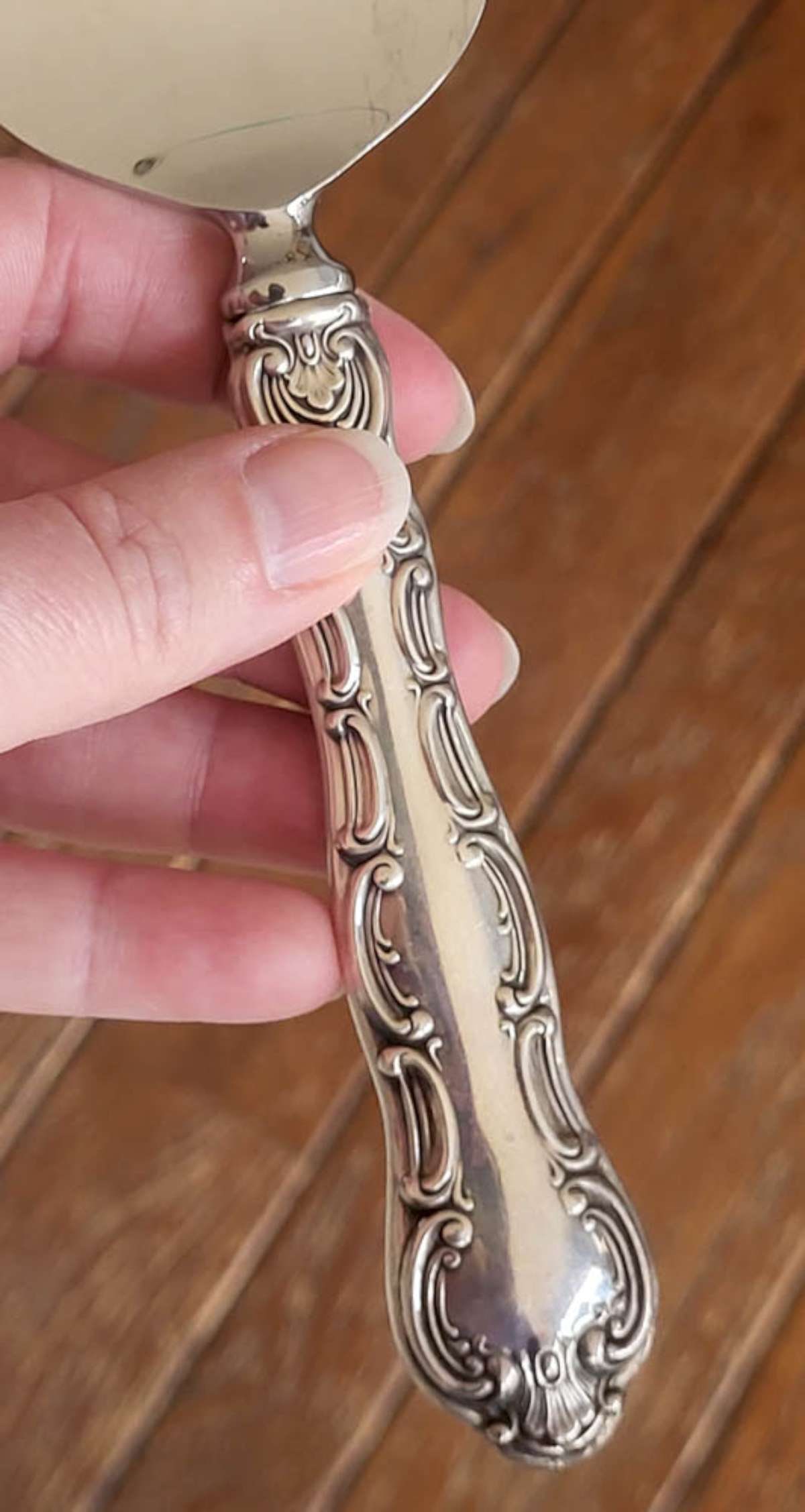 Sterling silver Gorham flatware - cake knife - 4