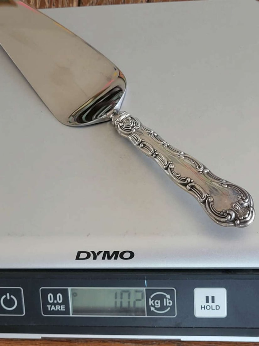 Sterling silver Gorham flatware - cake knife - 8