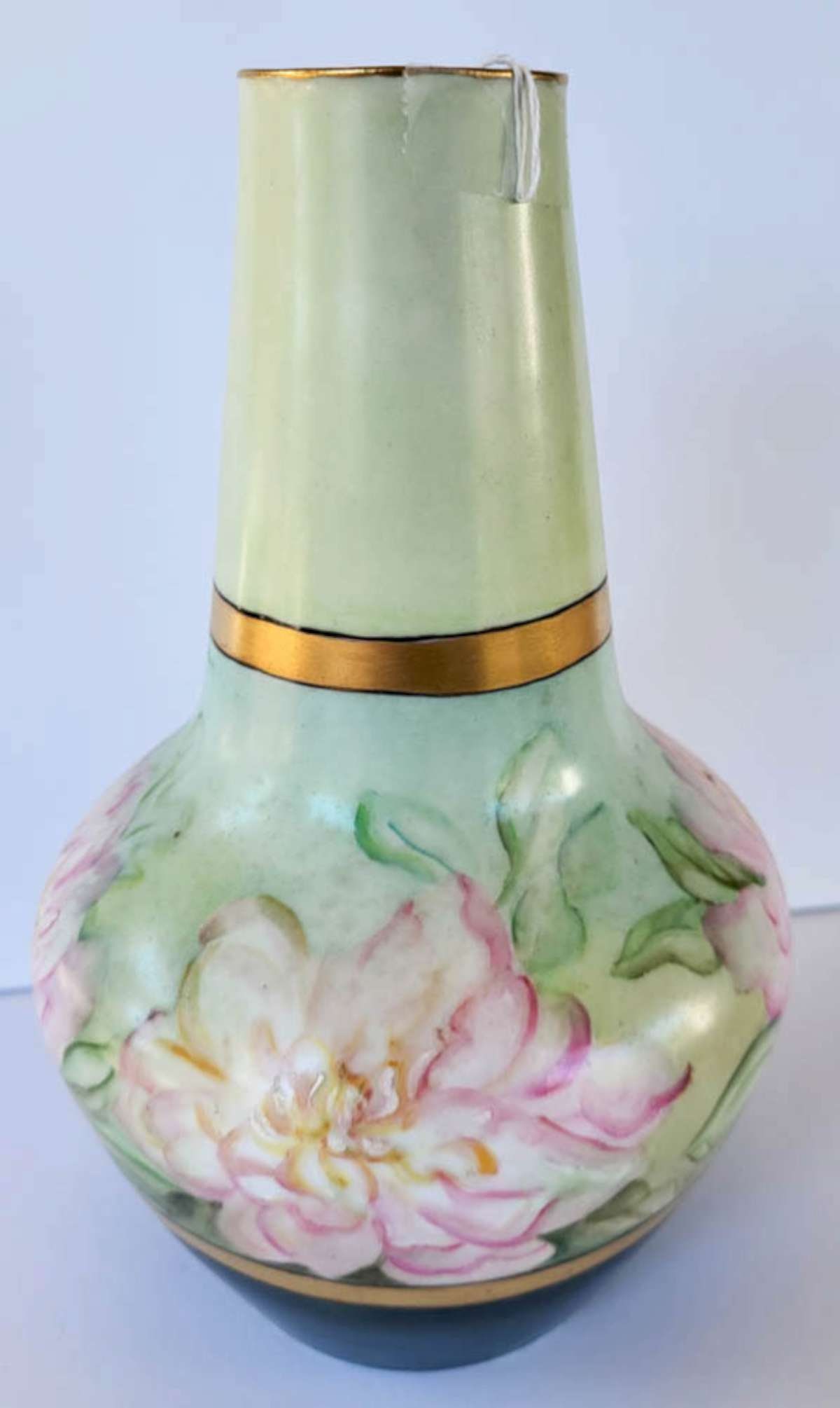 vintage hand painted porcelain vase (1 of 8)