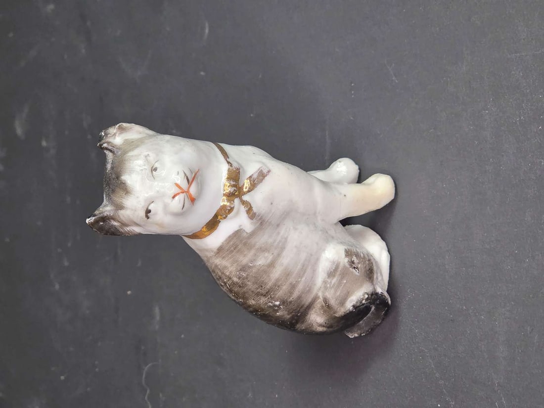 antique Staffordshire animal figurine (1 of 9)